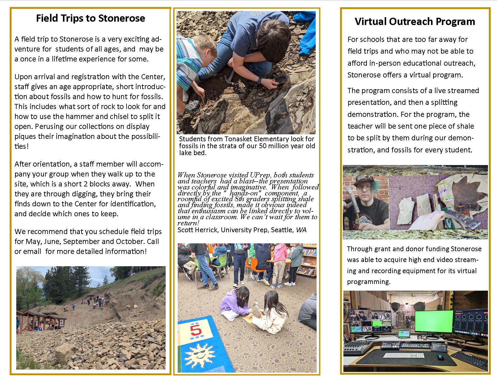 educational program flyer